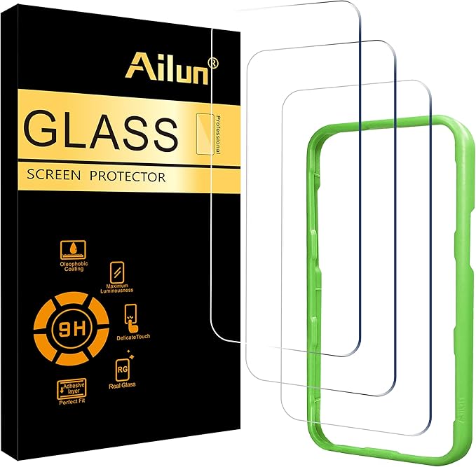 Ailun 3 Pack Screen Protector for iPhone 17 / iPhone 16 Pro