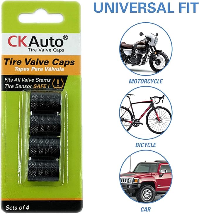 CKAuto Tire Valve Stem Caps